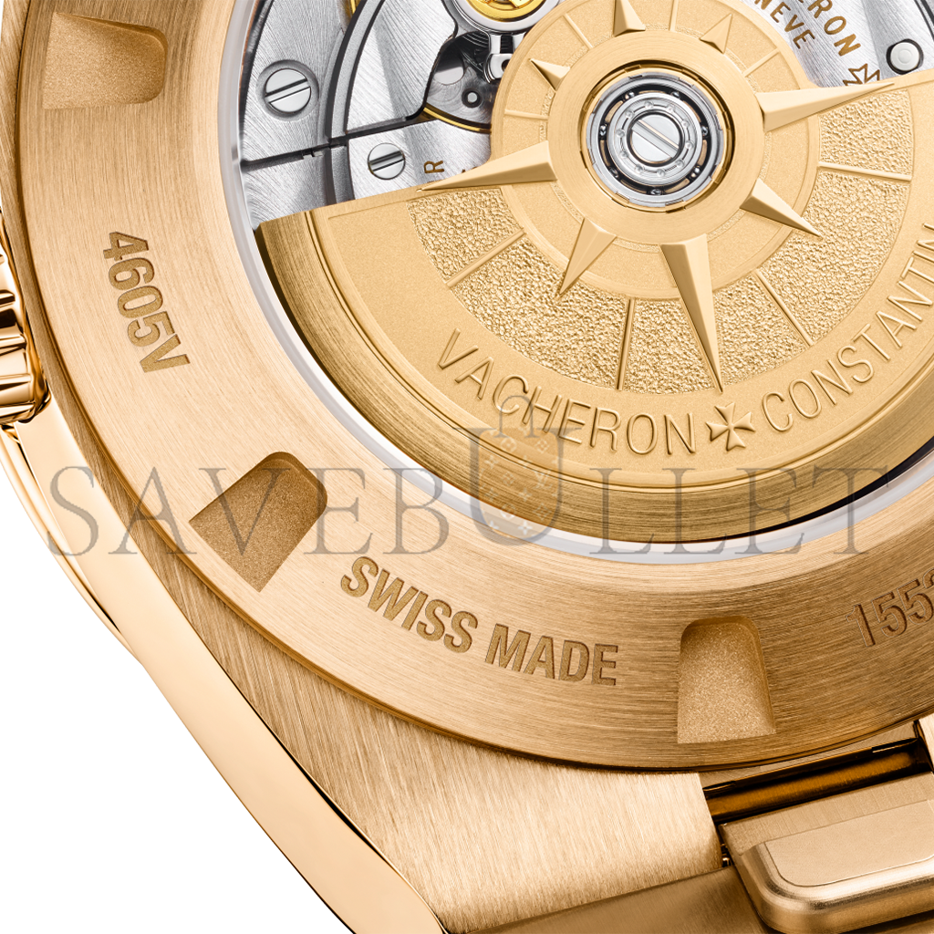 VACHERON CONSTANTIN OVERSEAS SELF-WINDING 35 MM PINK GOLD WATCH 4605V/200R-B969 VACHERON CONSTANTIN OVERSEAS SELF-WINDING 35 MM PINK GOLD WATCH 4605V/200R-B969